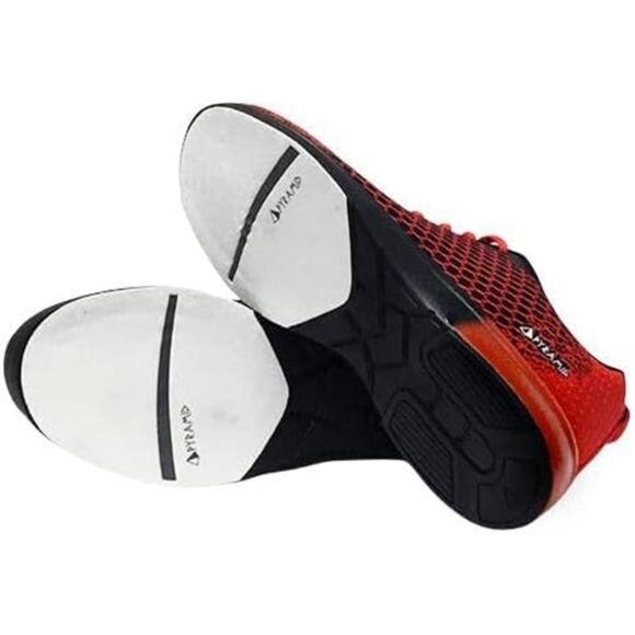 New Men's Bowling Shoes With Patellar Tendonitis Support Adjustable Traction - Picture 4 of 10